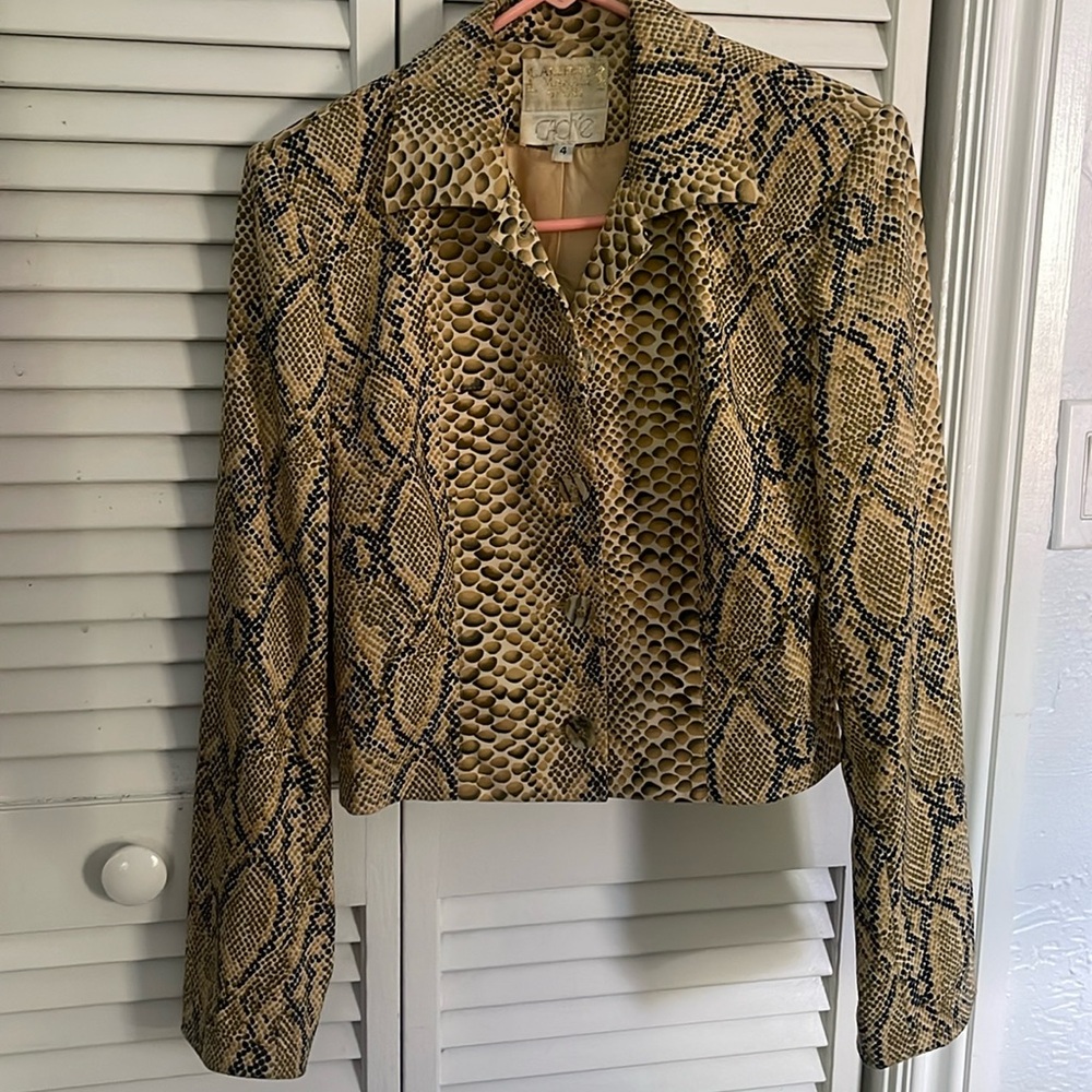 Alberto Makali Sport Snake print Jacket
